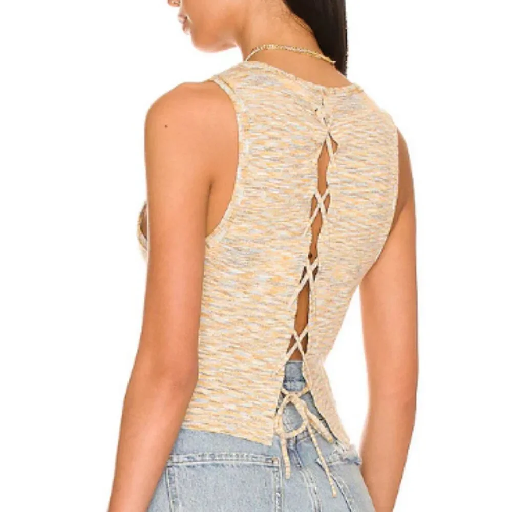NWT Free People Knit Tank Top - Picture 4 of 9